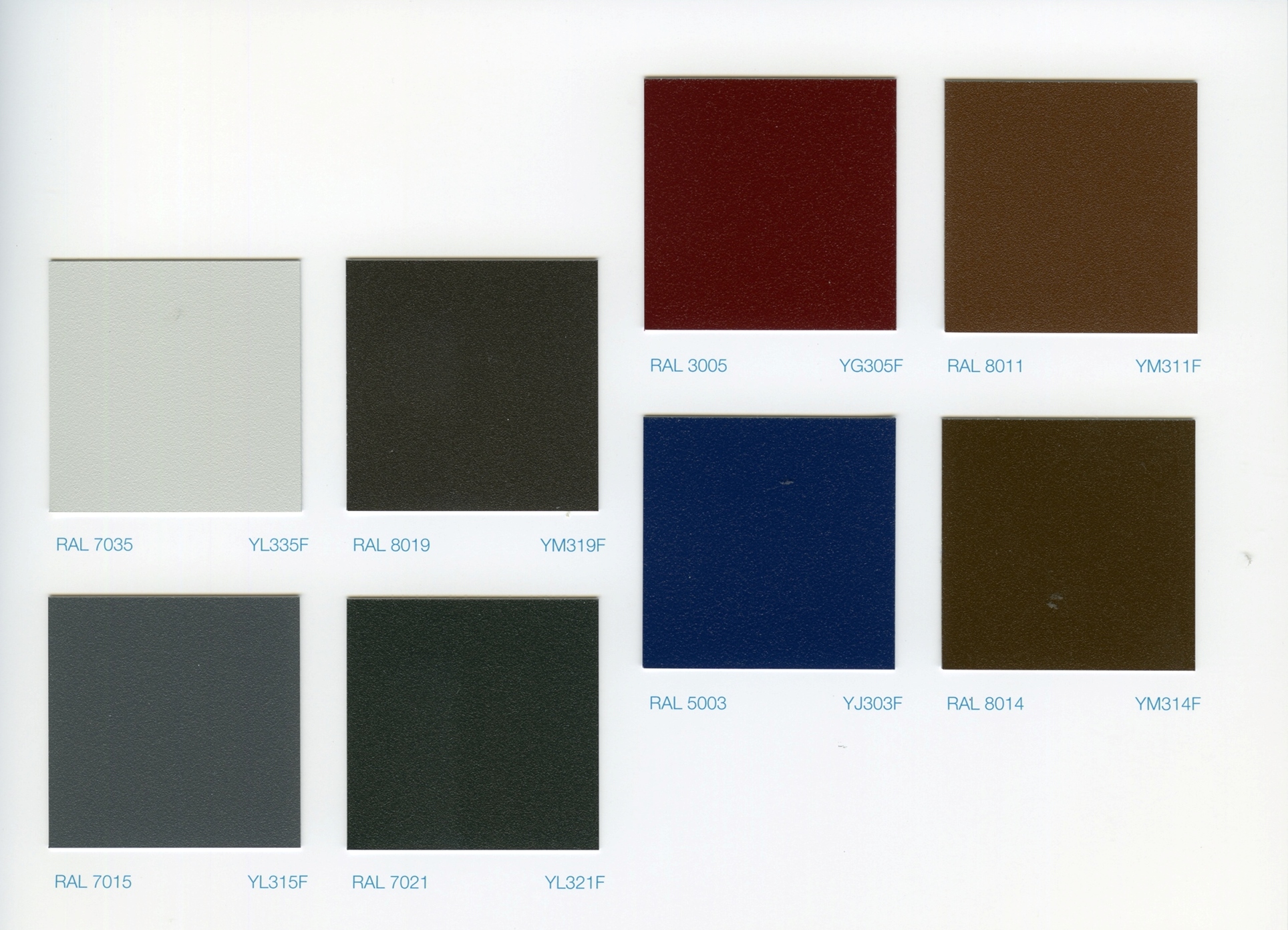 Akzo Nobel Ral Colour Chart